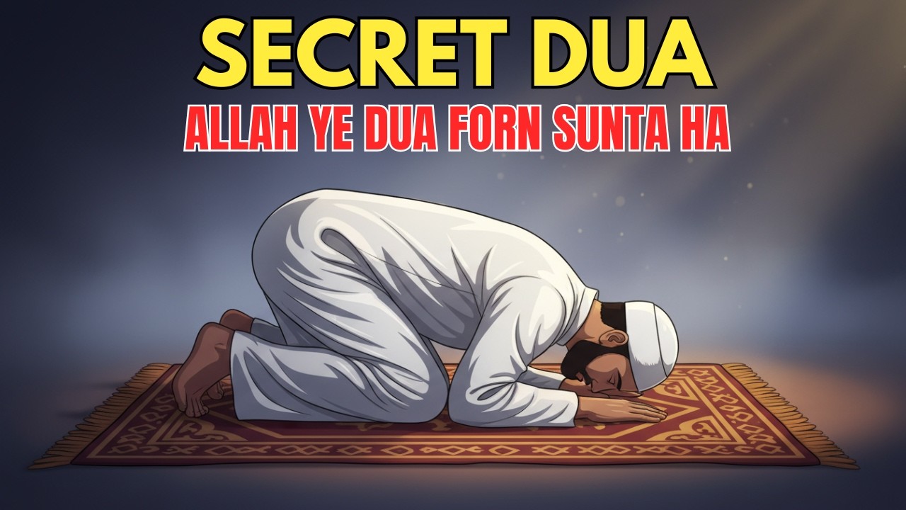 Say This Dua in Sujood | Allah Answers the One Who Calls Him