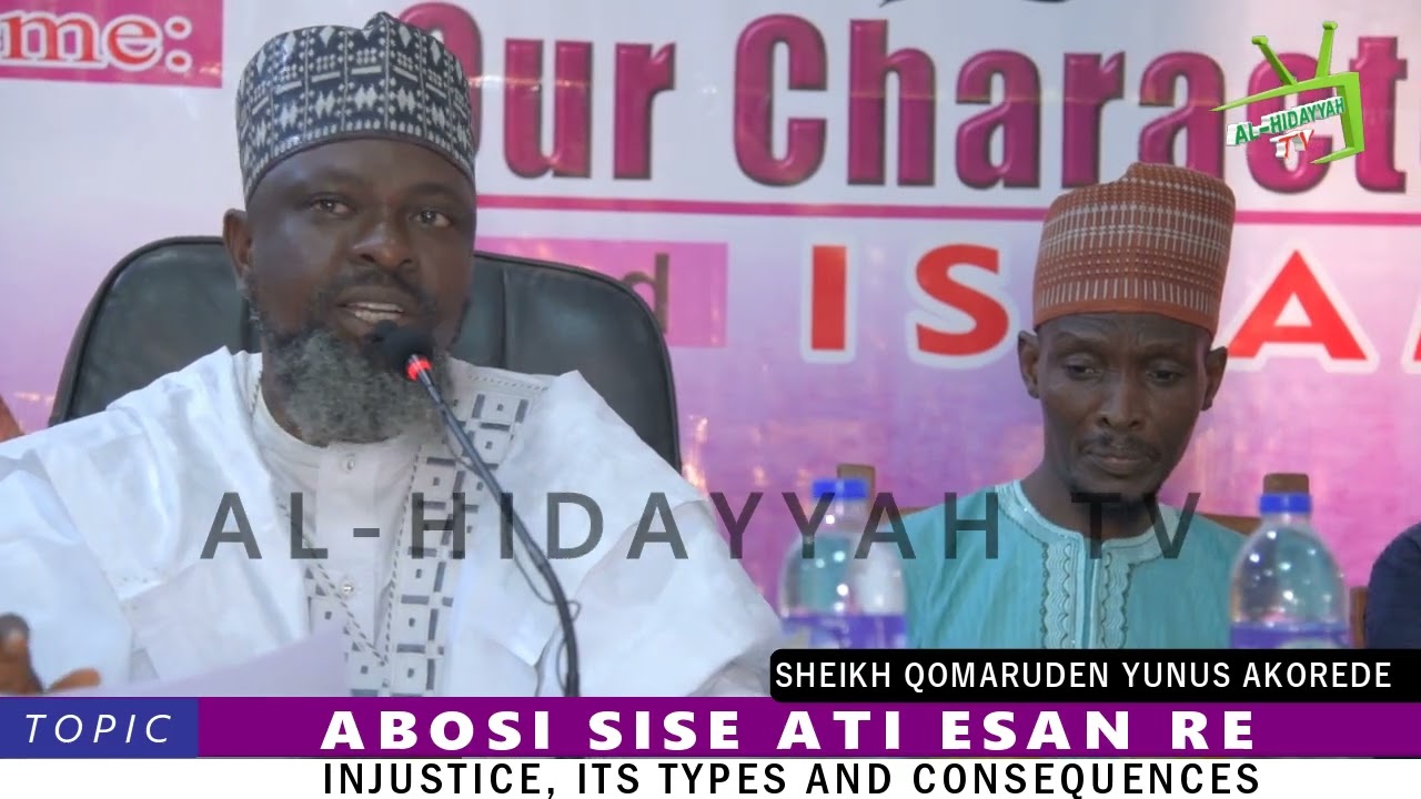 ABOSI SISE ATI ESAN RE || FADILATUL SHEIKH QOMARUDEN YUNUS AKOREDE HAFIZOHULLOH