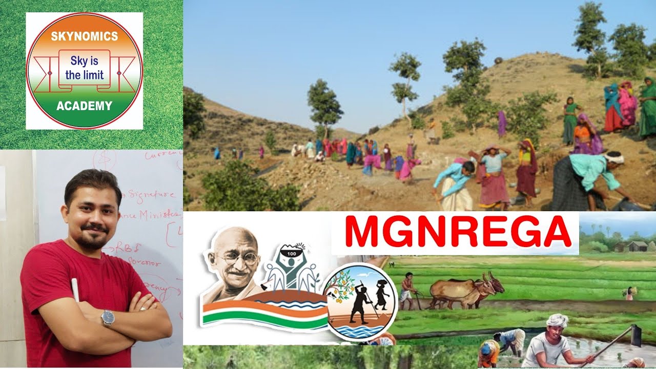 Mahatma Gandhi National Rural Employment Guarantee Act (MGNREGA)  By - Sunil sir @SkynomicsAcademy