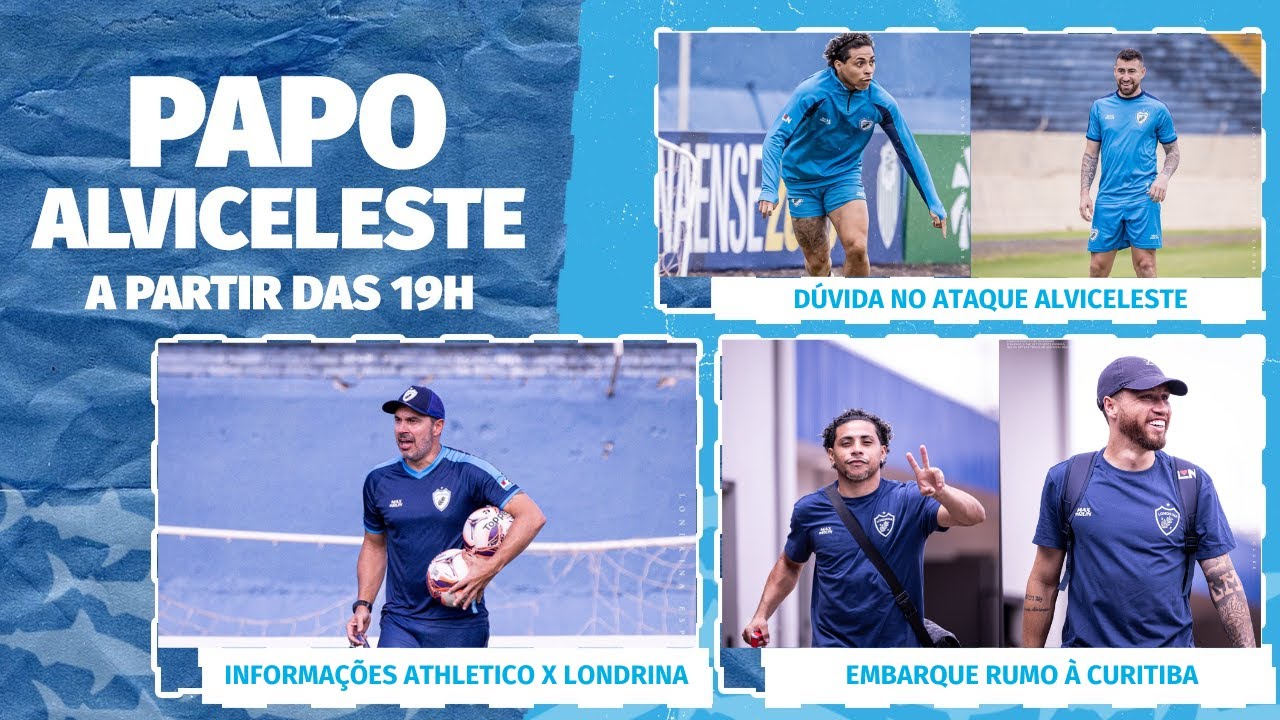 Informações de Athletico x Londrina | Lec embarca rumo à Curitiba | Dúvida no ataque alviceleste