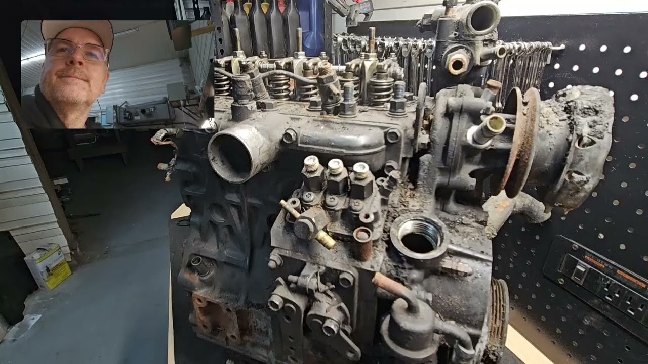 Kubota 1100 diesel - D1105 Engine teardown- (fast)