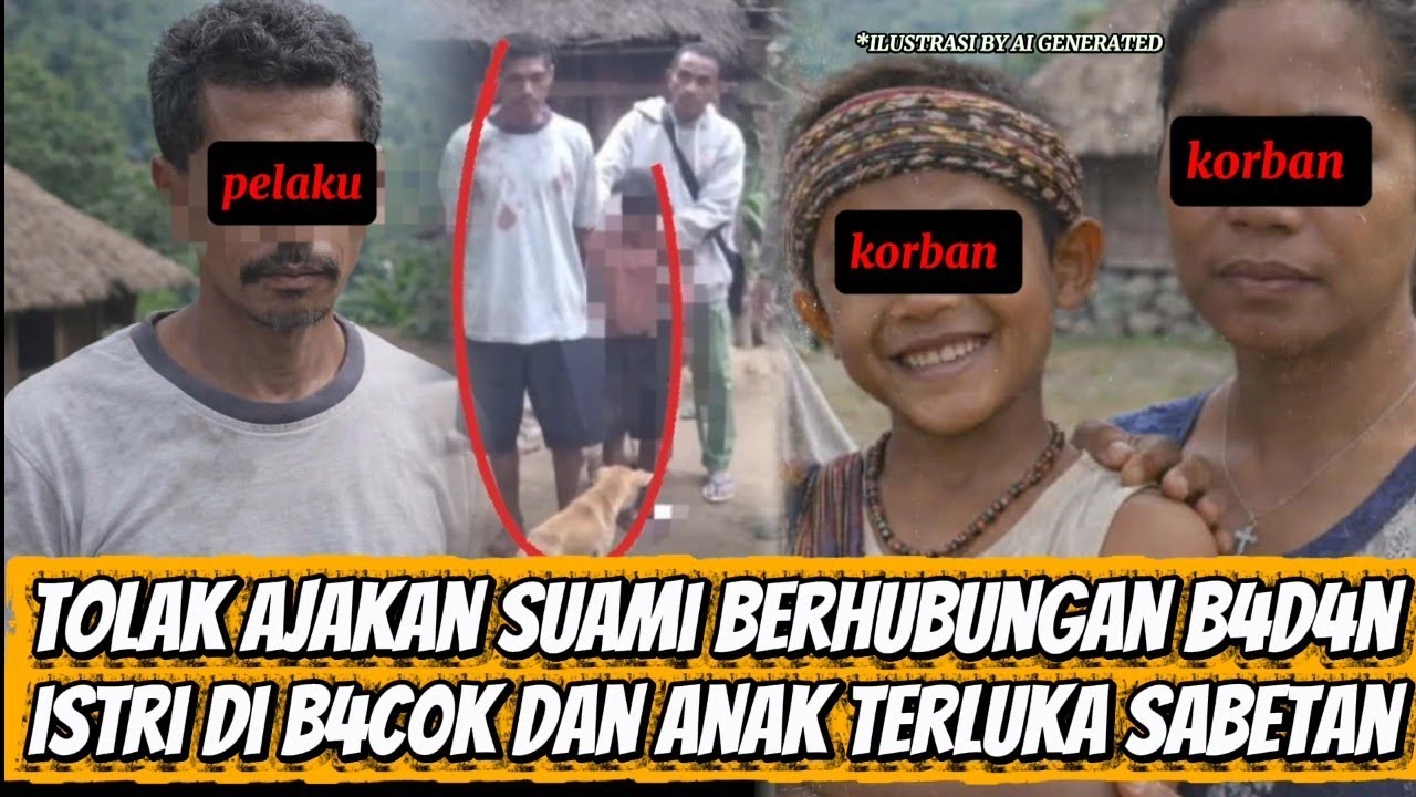 PENOLAKAN YANG BERUJUNG AMARAH || TRAGEDI KDRT DI NTT