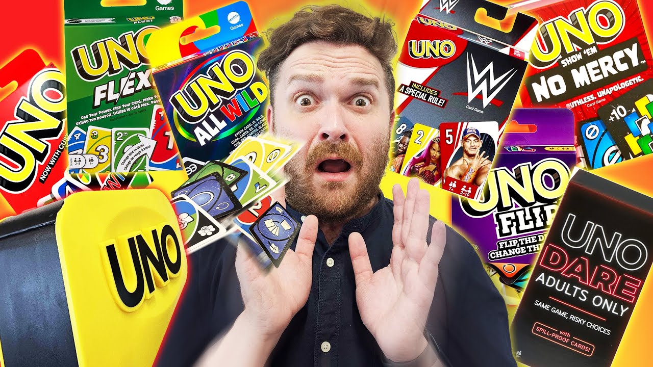 Uno, But With ALL THE WEIRD DECKS | House Rules