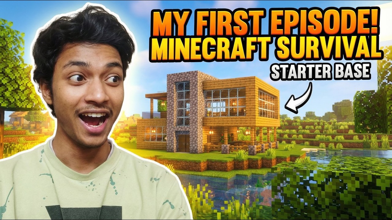 My Minecraft Survival Series Begins… | Episode 1
