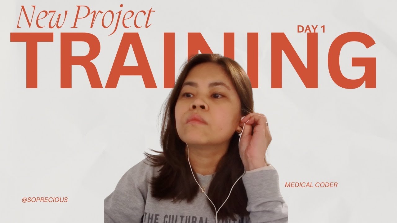 WFH: Day 1 of Medical Coder in Training for New Project