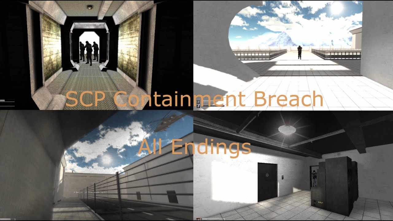 All Ending in SCP Containment Breach Remastered