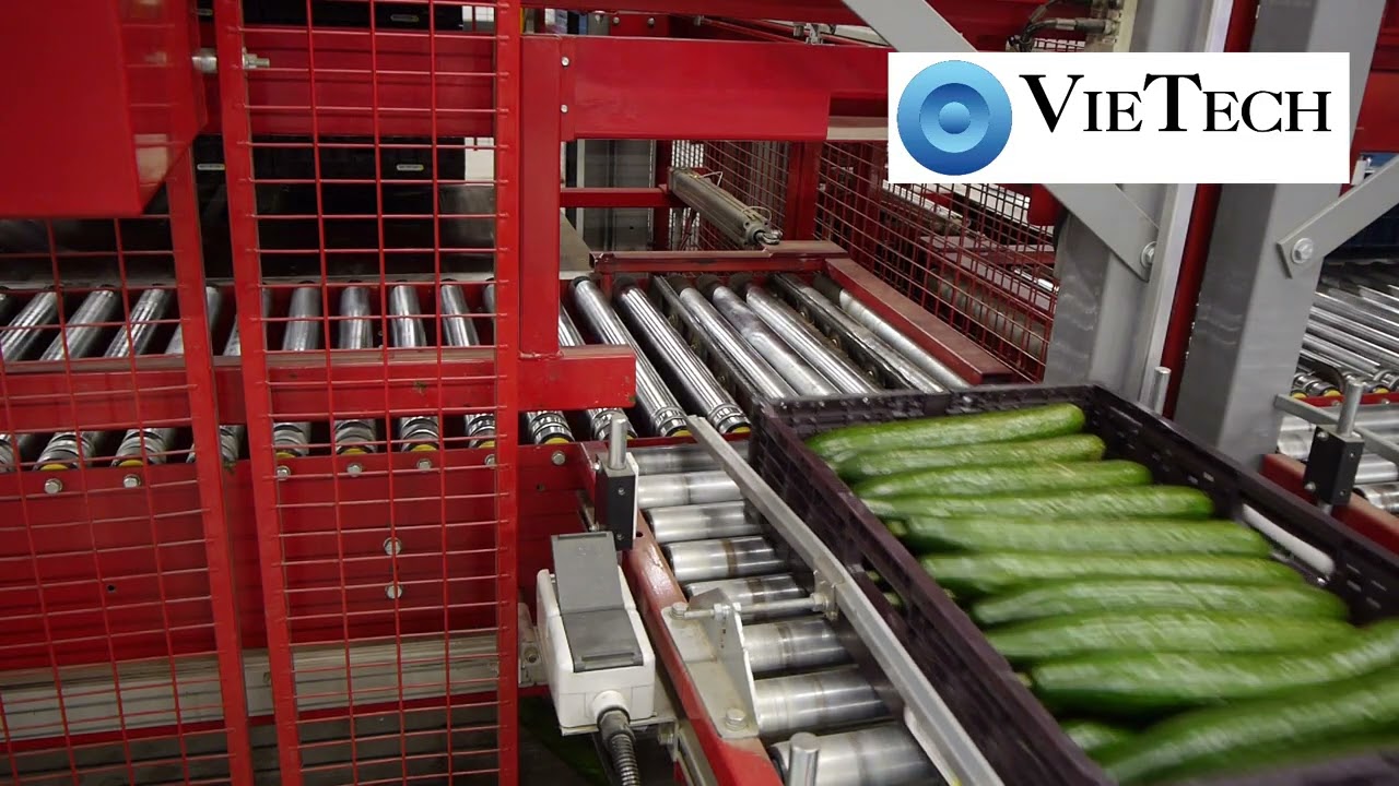 Verschillende kratten stapelen