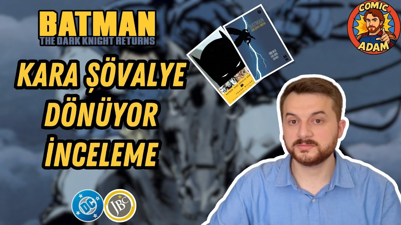 BATMAN KARA ŞÖVALYE DÖNÜYOR (Batman Günü Özel) 🔍 ÇİZGİ ROMAN İNCELEME 32 #batman