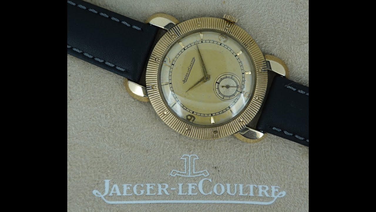 Мужские винтажные часы Jaeger-LeCoultre Big Bezel 1946 года с ручным заводом, корпус 34 мм.