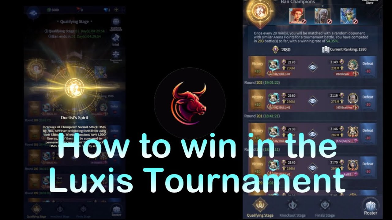 How to win in the Luxis Tournament|Bloodline: Heroes of Lithas