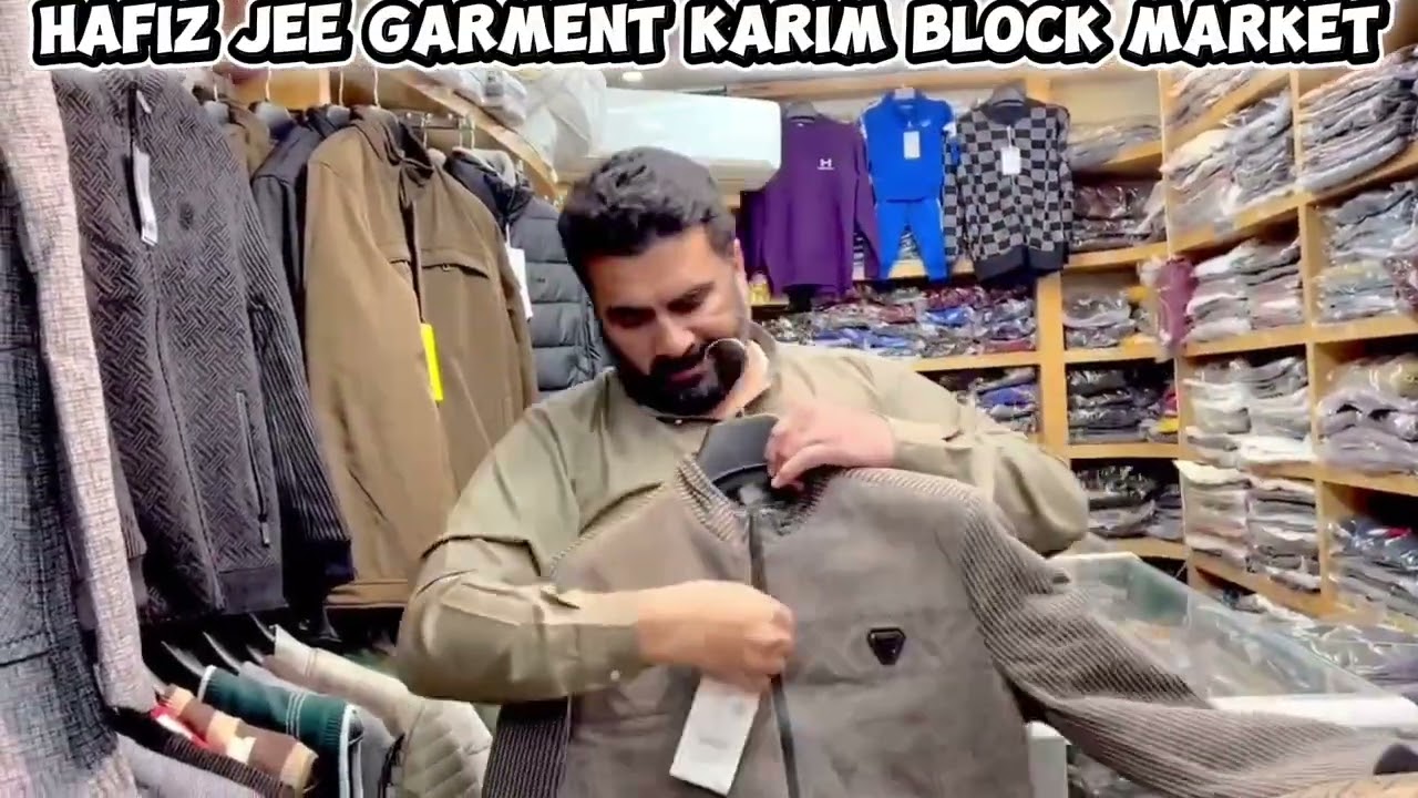 Jacket Winter sale Hafiz jee garment Karim block market Lahore