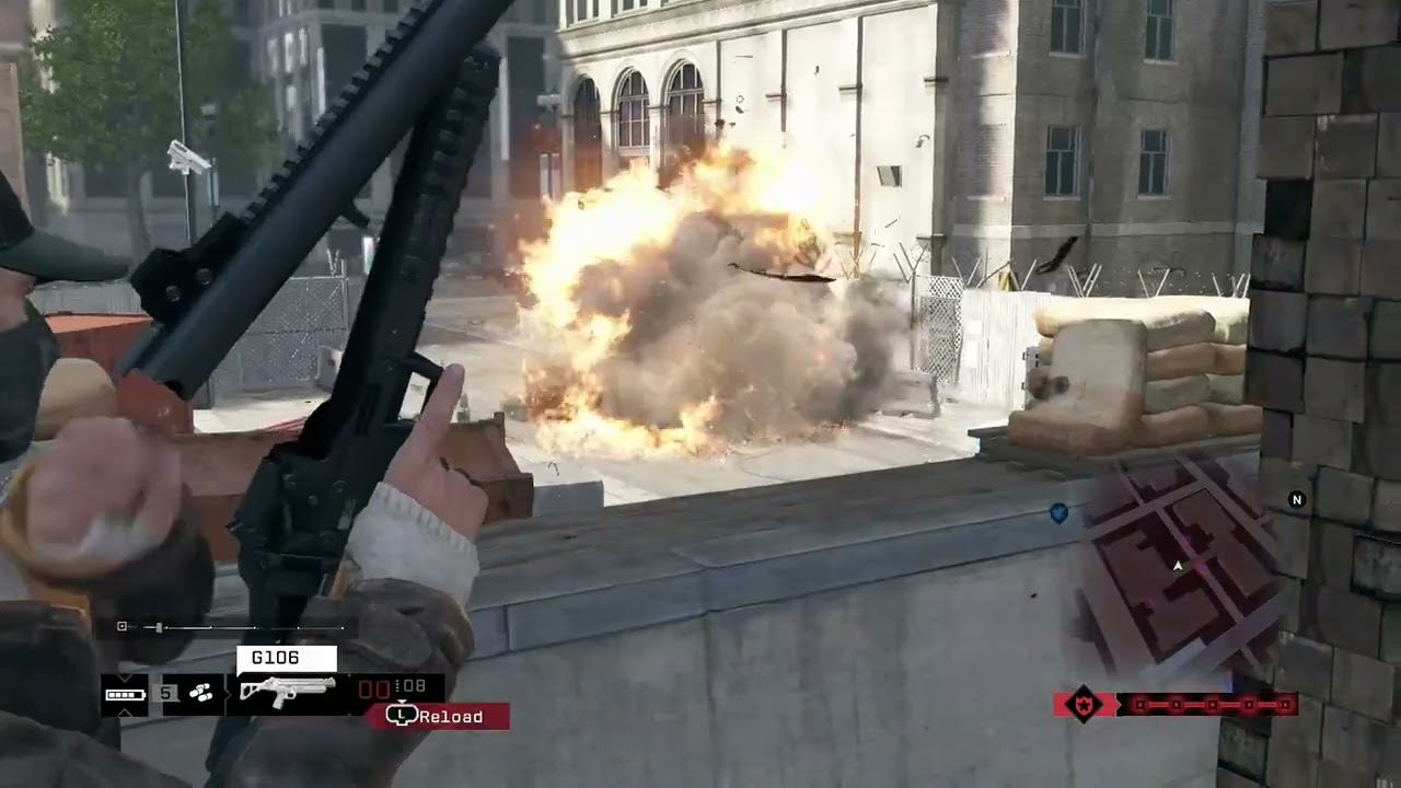 Watch_Dogs Cop and SWAT Shootout Part 14