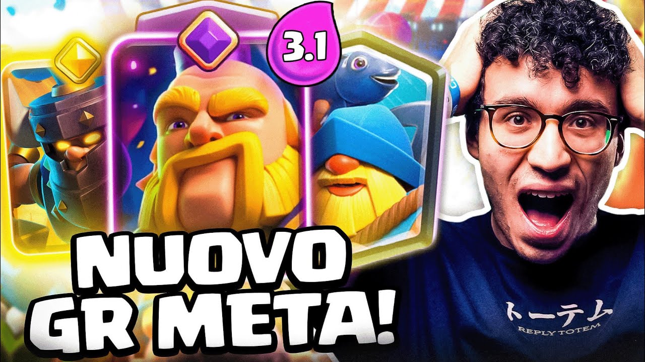 GR TORNA META CON IL PRINCIPE NERO EROE? NUOVA VERSIONE 3.1 CYCLE! - CLASH ROYALE ITA