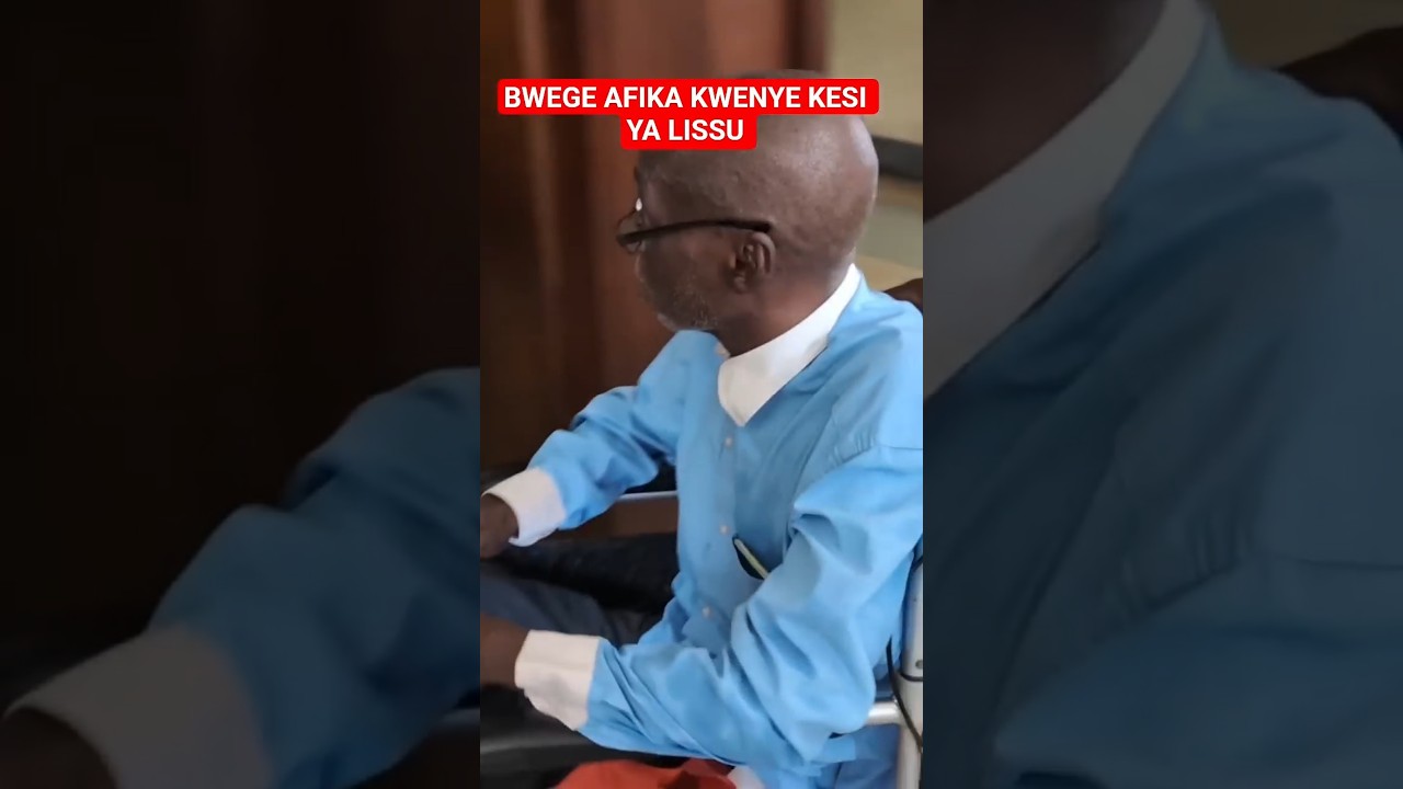 BWEGE NA JOSEPH SELASINI WAMEFIKA MAHAKAMANI KUSIKILIZA KESI YA LISSU