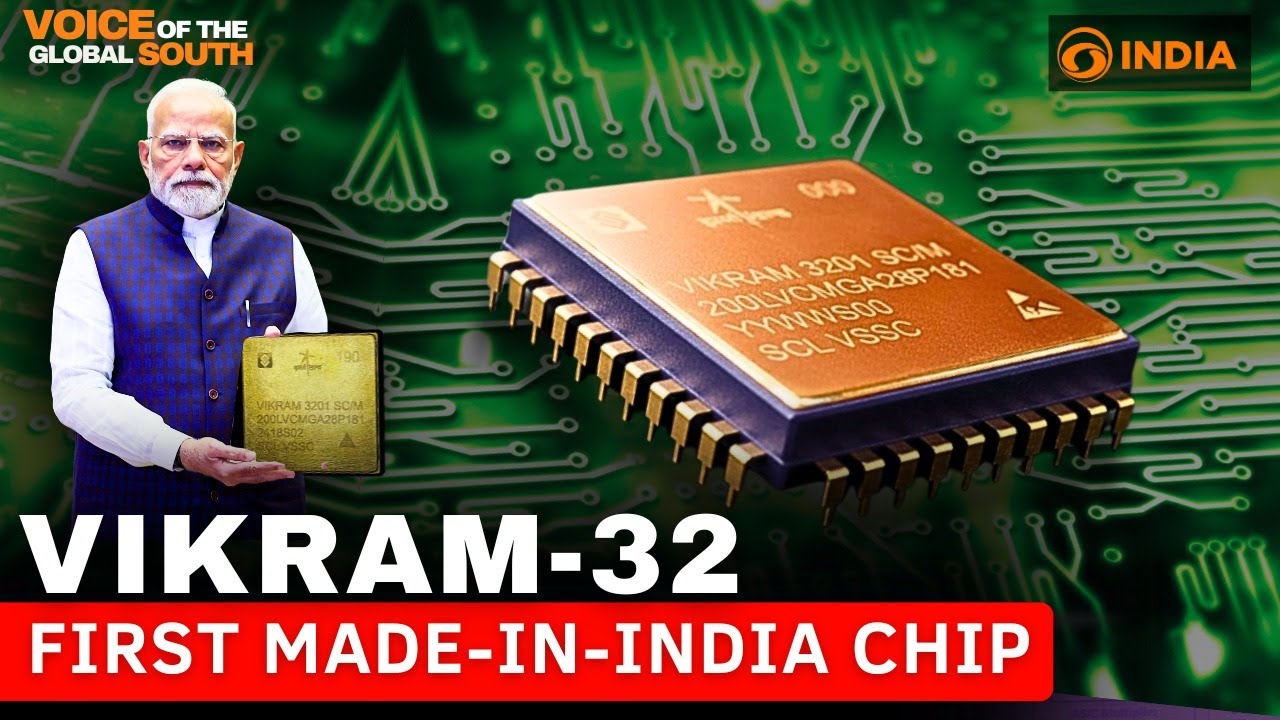 India Enters The Chip Race, Unveils First Indigenous Semiconductor Named Vikram-32