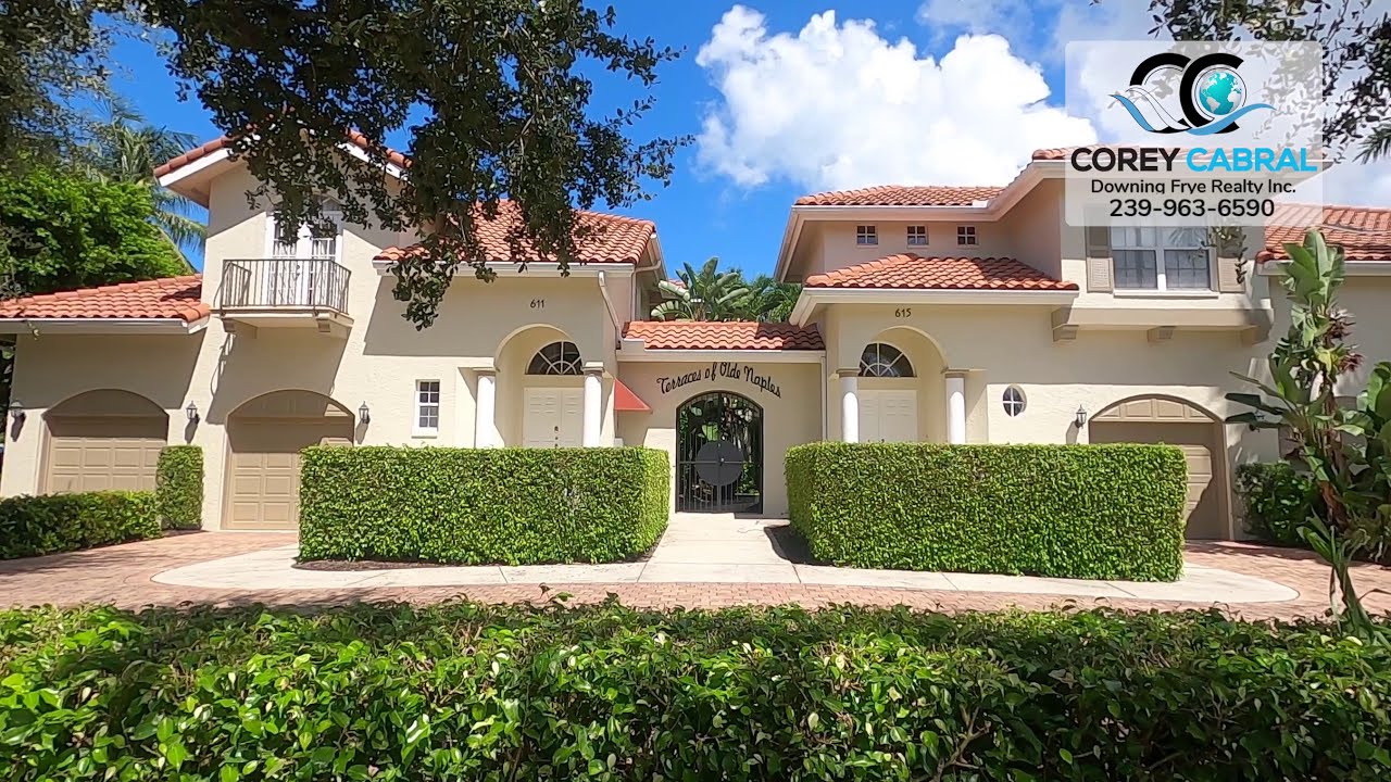 Terraces of Olde Naples Old Naples Florida Real Estate Condos Homes for sale