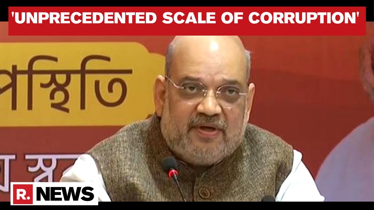 Amit Shah Attacks TMC Government, Alleges 'Unprecedented Scale Of Corruption' In West Bengal