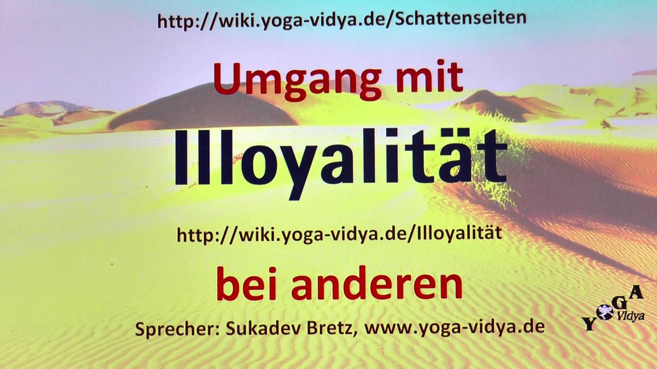 Illoyalit&auml;t