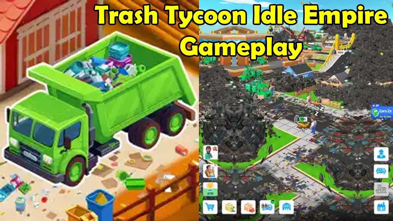 Trash Tycoon Idle Empire Game Gameplay