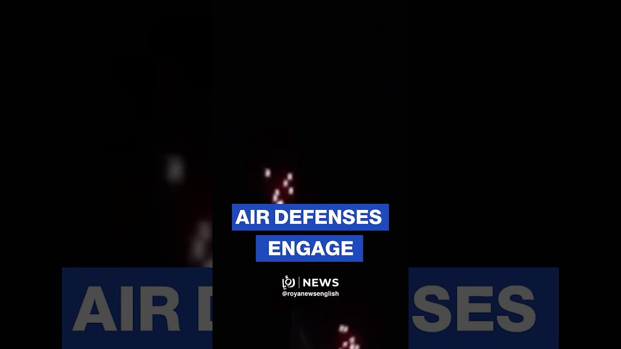 Viral footage allegedly shows Iranian air defenses engaging targets