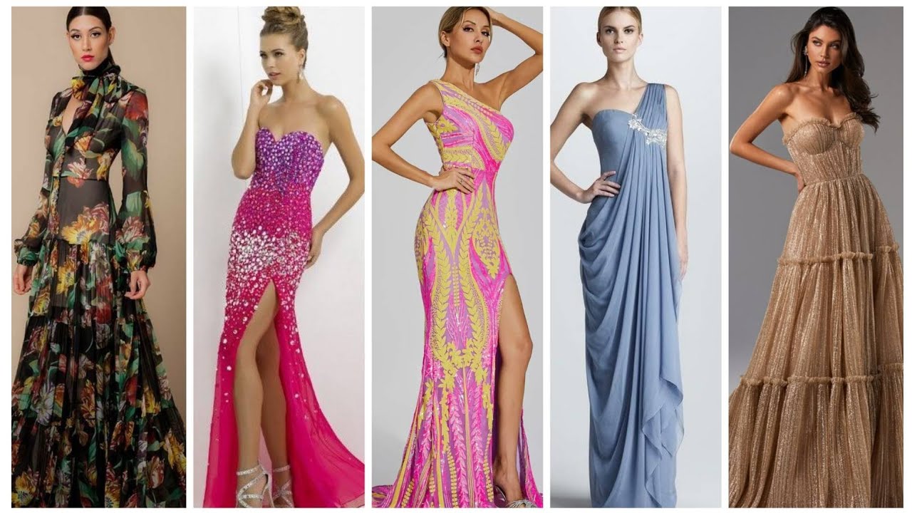 50+ Latest Evening Gowns for women ♥ /Upcoming partywear dresses for 2026 
