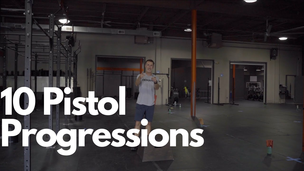 10 Pistol Squat Progressions (The Best Drills to Learn Pistols)