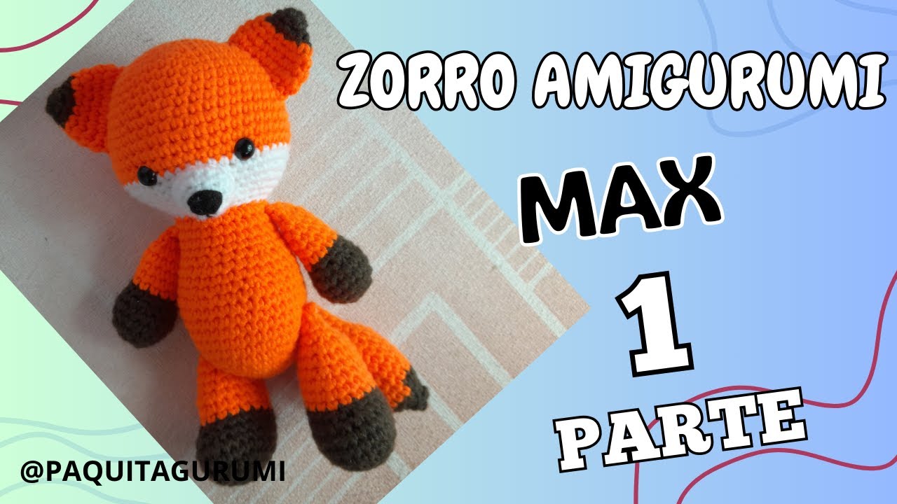 ZORRO AMIGURUMI MAX 1RA PARTE