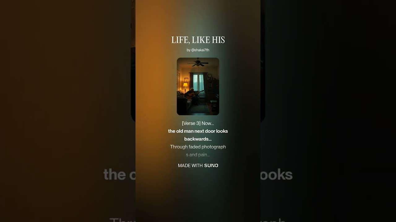 LIFE, LIKE HIS