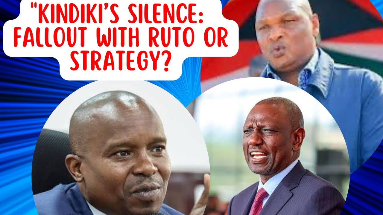 prof. Kindiki and Ruto fallout? The Truth Behind Kindiki&rsquo;s Silence