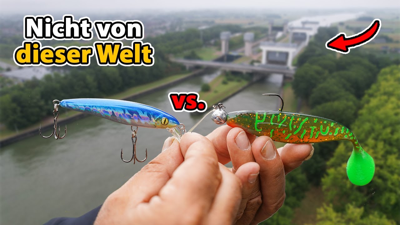 Be&auml;ngstigendes Ergebnis: Wobbler vs. Gummifisch