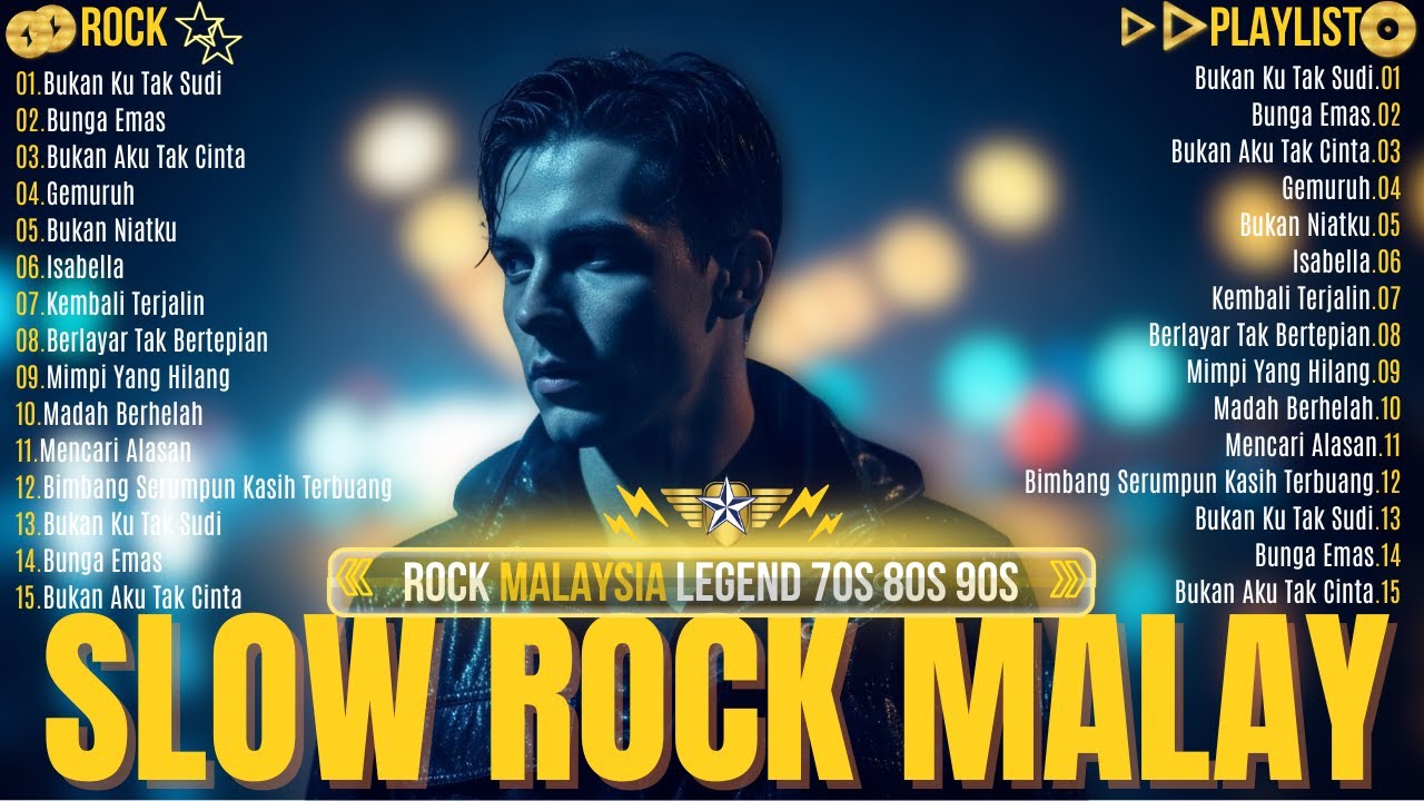 MUSIK COVER ROCK TERBAIK ‼️ | PAS BANGET BUAT YANG LAGI DIKHIANATI | SLOWROCK MALAYSIA POPULER