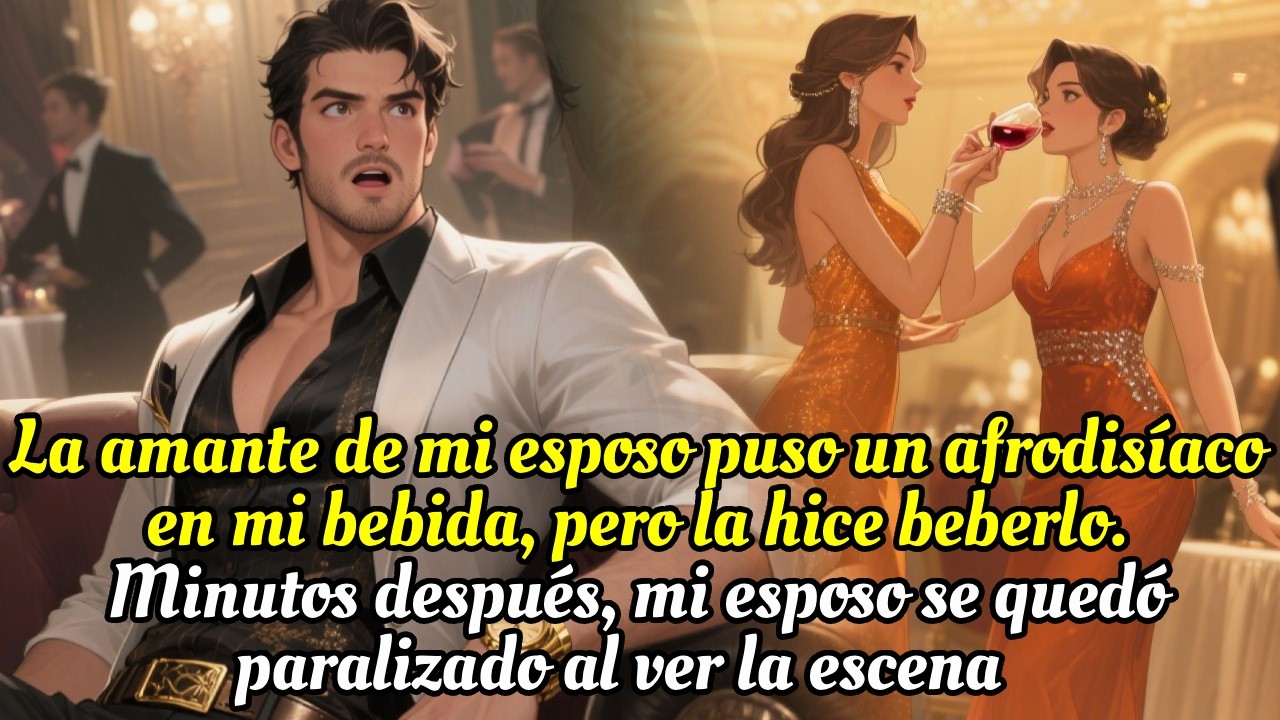 La amante de mi esposo puso droga en mi bebida, pero la obligué a beberla. Poco después…