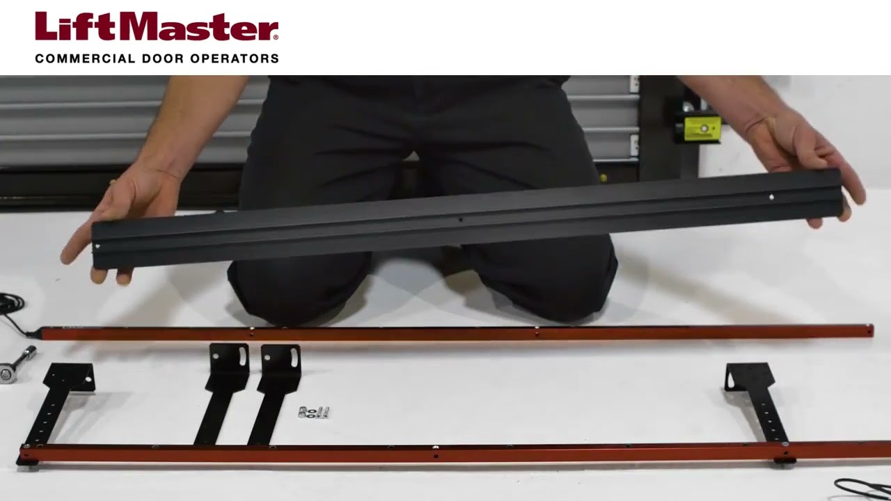 How to Install and Align the LC 36A Light Curtain on a Logic 5.0 LiftMaster Commercial Door Operator
