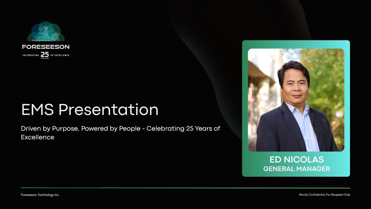 Electronics Manufacturing Services - Ed Nicolas