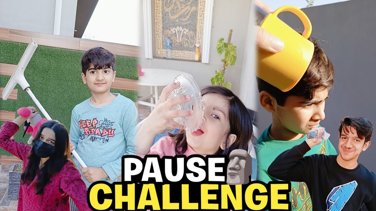 Pause Challenge 🗿| Sab inke worst moments me pakr Lia 😂 | Mishi rone lag gayi 😭