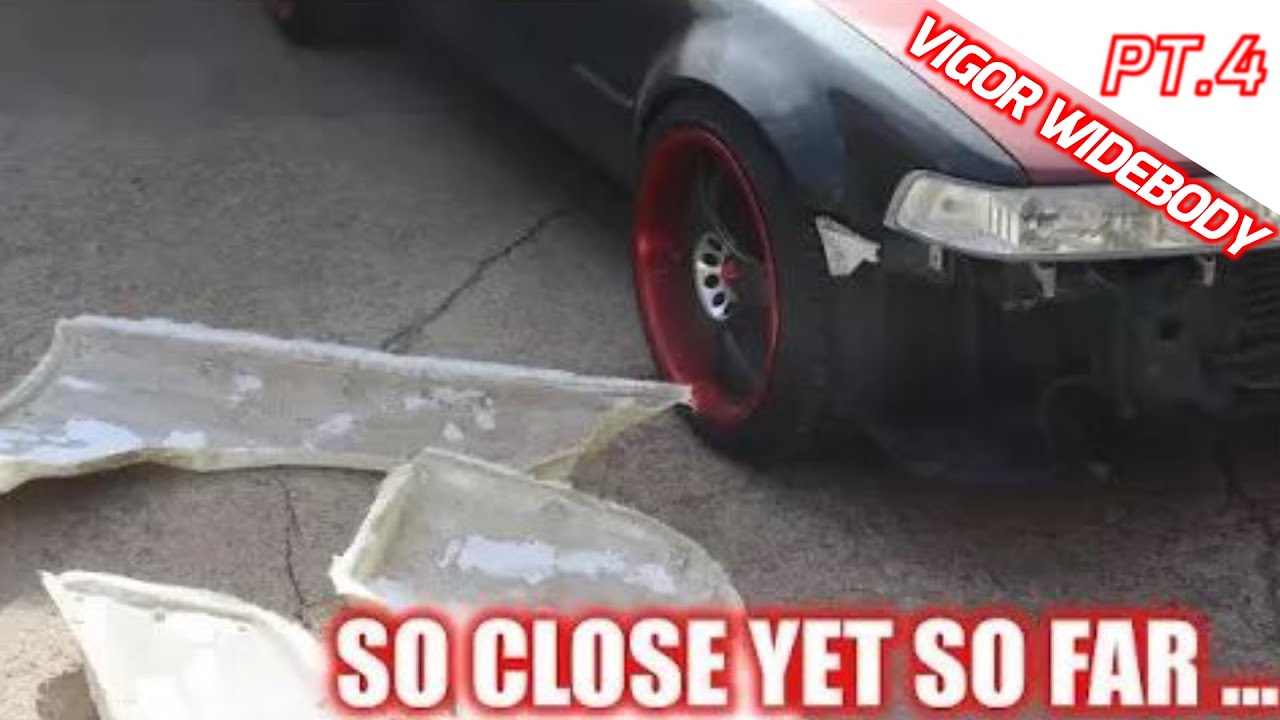 DIY Widebody Part 4 - Final Sanding and Prep work for the Fender Molds