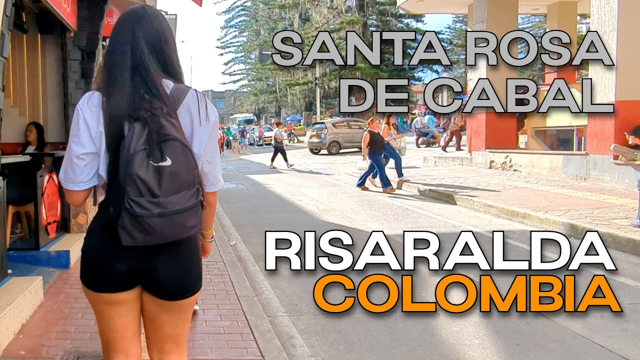 Santa Rosa de Cabal Colombia 🇨🇴 | Walking the Streets of Risaralda’s Famous Hot Springs Town | 4K