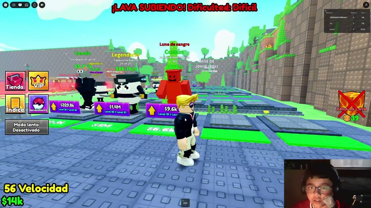JUGANDO LAVA DE BRAINROT