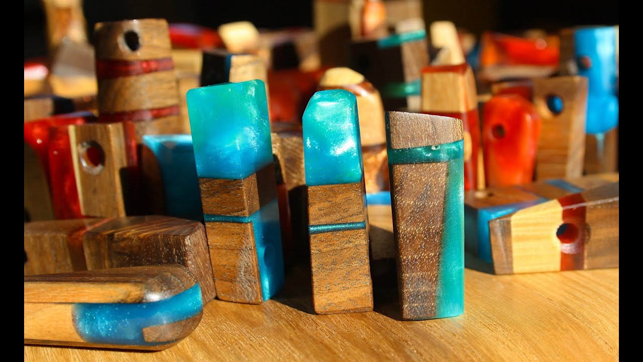 Transformer vos chutes de bois en un petit trésor (bois et résine epoxy)