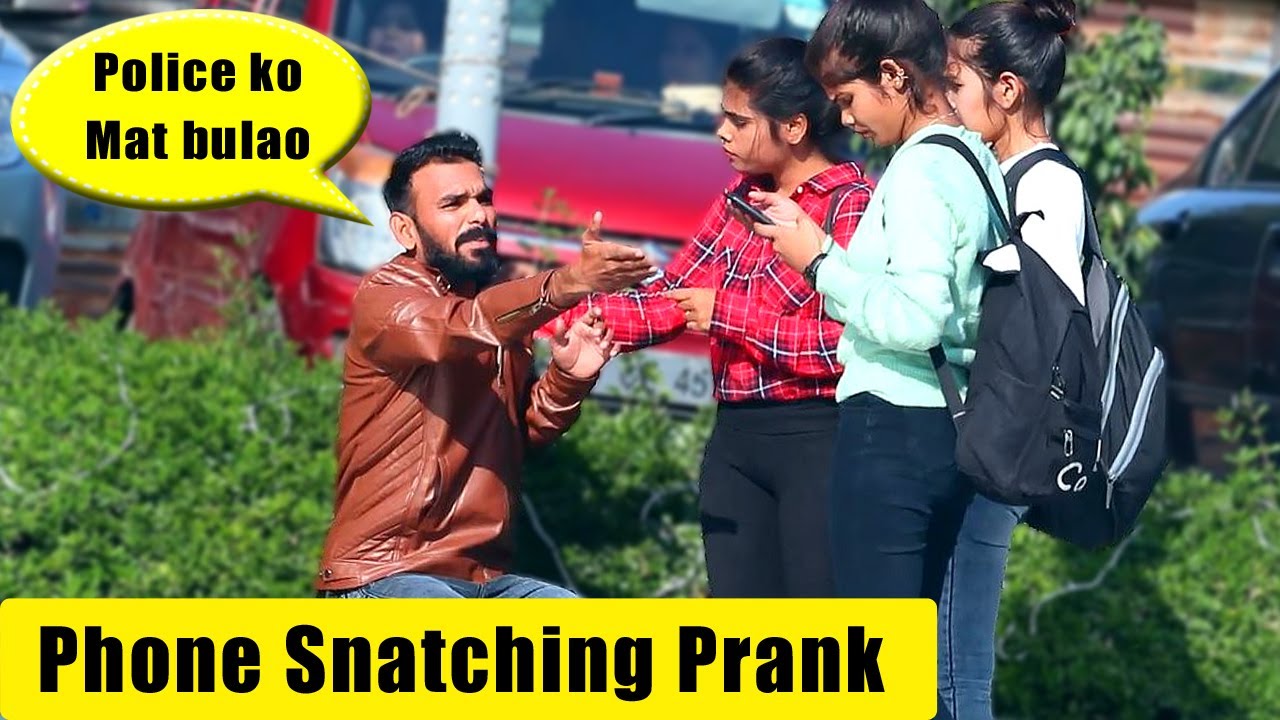 Phone Snatching Prank Part 2 | Bhasad News | Pranks in India