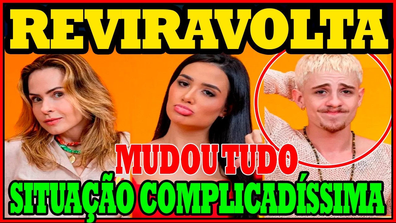 BBB 2026:MUDOU TUDO!ENQUETE ATUALIZADA aponta QUEM VAI  SAIR DO BBB26 Ana Paula, Juliano ou Jordana