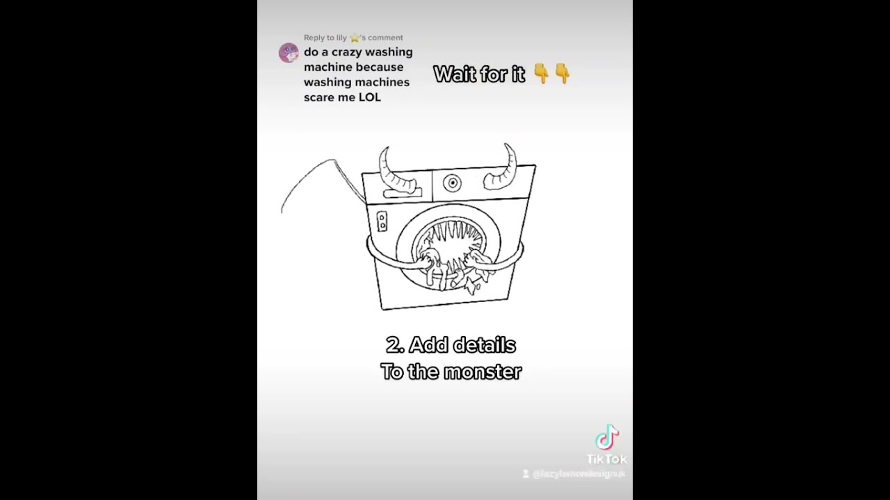 How to make a monster machine #transformation #art #drawing #monsters #pareidolia #animation #cute