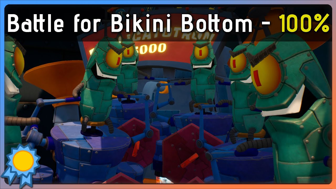 Battle for Bikini Bottom Rehydrated 100% Achievement/Trophy Guide