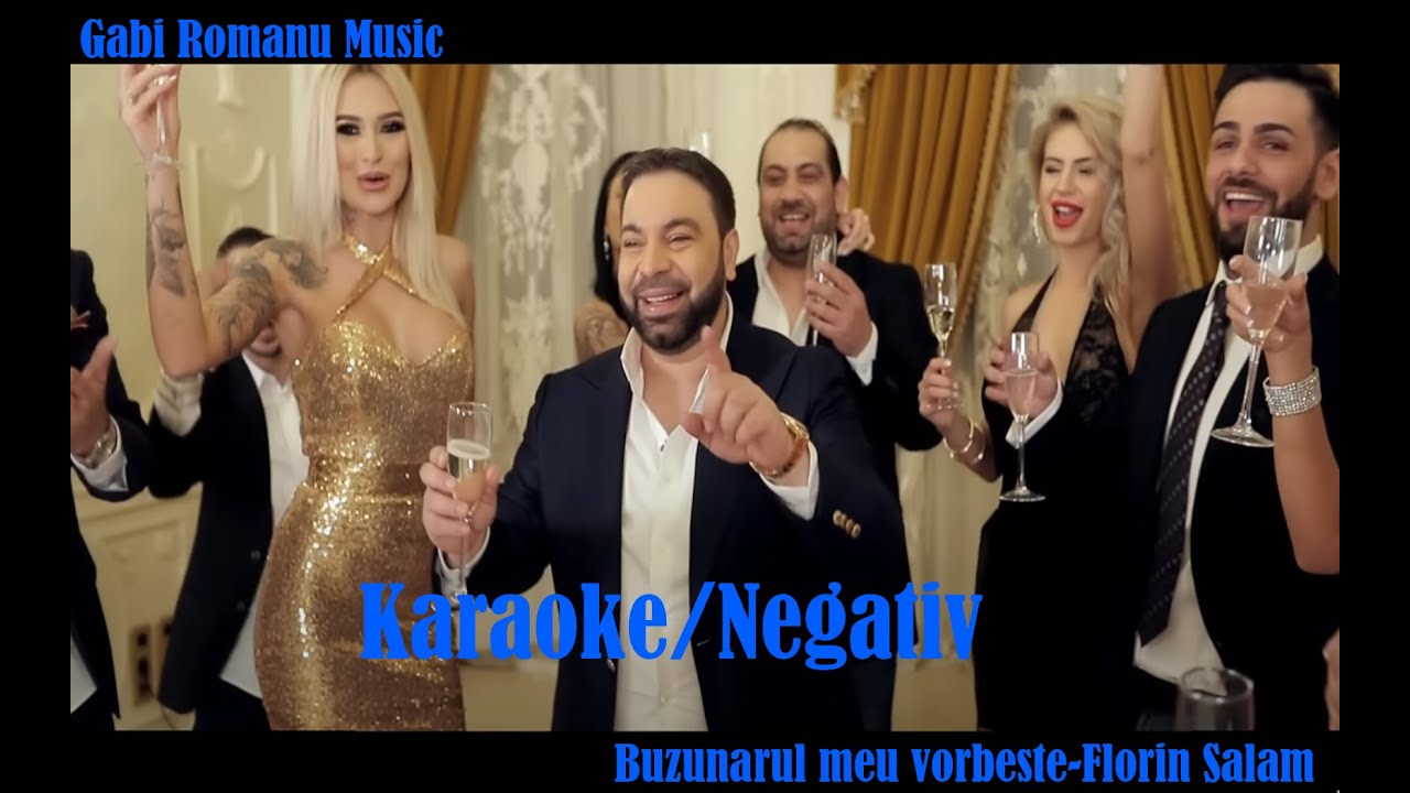 Florin Salam - Buzunarul meu vorbeste-Karaoke/Negative
