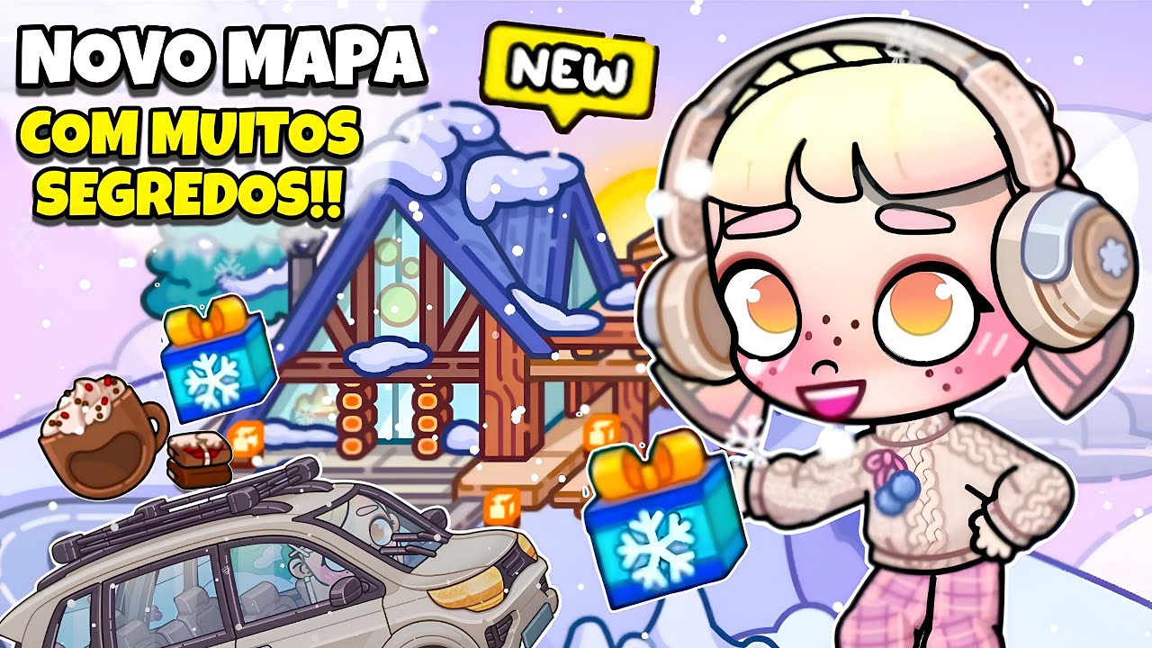 😱👉🏻 NOVA CASA E ATUALIZA&Ccedil;&Atilde;O DE NEVE NO AVATAR WORLD! ❄️🏔️| AVATAR WORLD NOVO MAPA FAM&Iacute;LIA TOGETHER