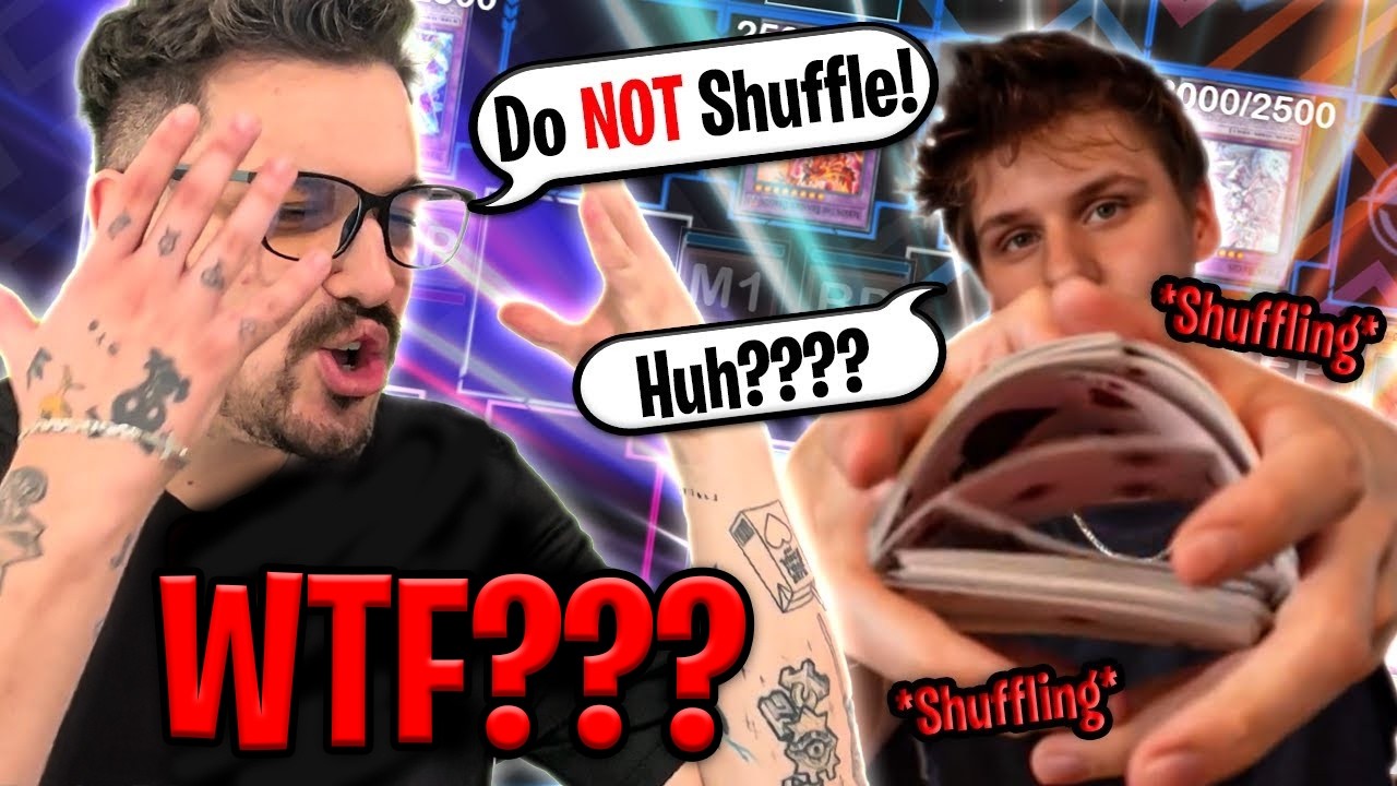 I TOLD THIS PLAYER NOT TO SHUFFLE, HE DID IT ANYWAY.