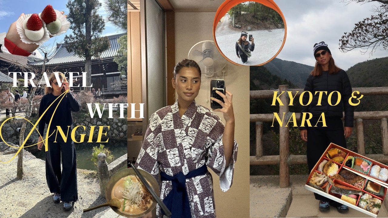 KYOTO VLOG 🇯🇵 | Bamboo Forest, Onsen, Ryokan, Food, Shopping