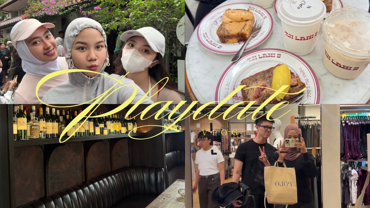 Playdate vlog at Bandung 💌🐈 | Gaizzka, PPP, Sumpah
