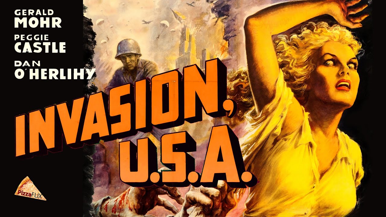 Invasion U.S.A. (1952) COLD WAR SUSPENSE🍕 FULL HD MOVIE