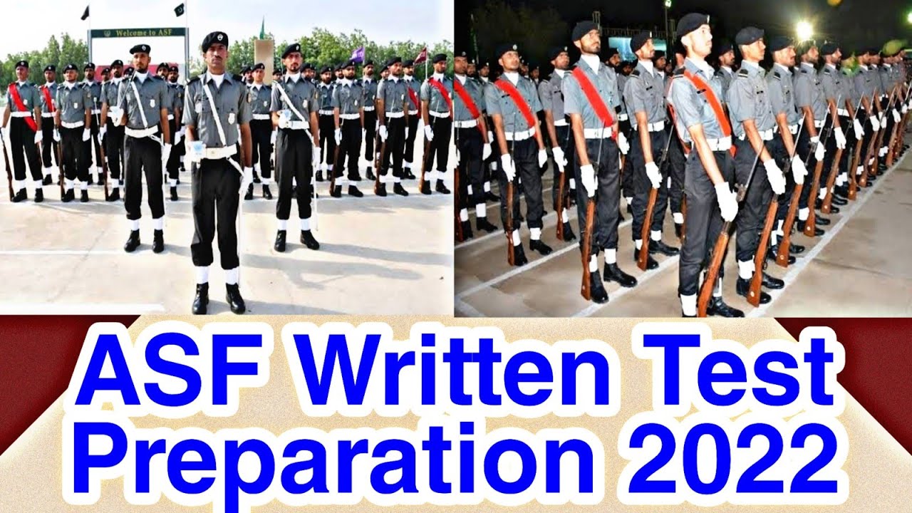 ASF Written Test Preparation With Tips&Tricks || Syllabus Of ASF Test 2022 || Competitive Tests MCQs